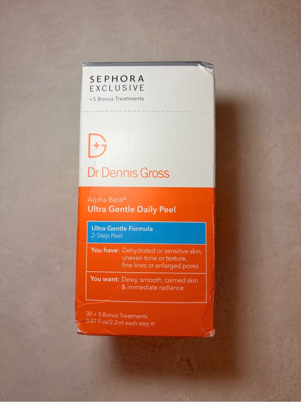 NIB Dr Dennis Gross Alpha Beta Ultra Gentle Daily Peel 30 + 5 Bonus Pack